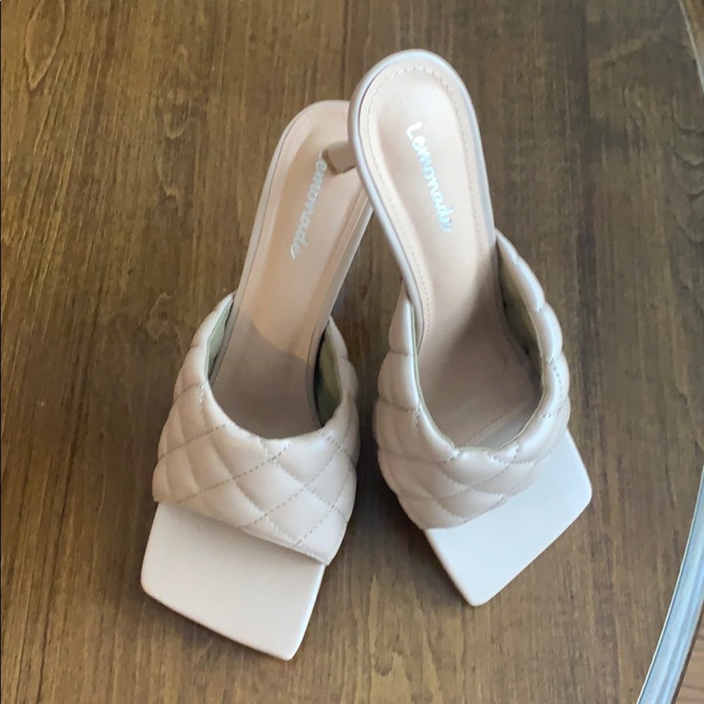 New pair of pink/blush heels